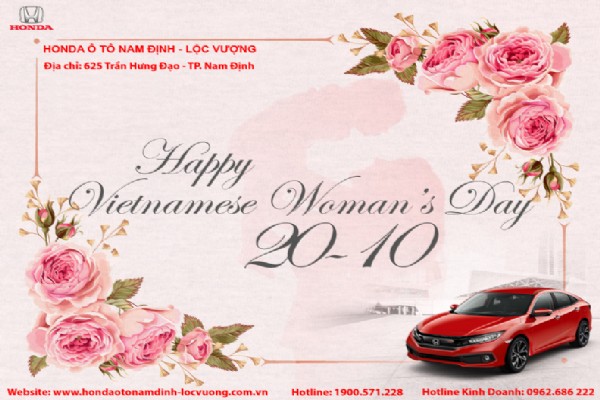 HAPPY VIETNAMESE WOMEN'S DAY 20/10/2023