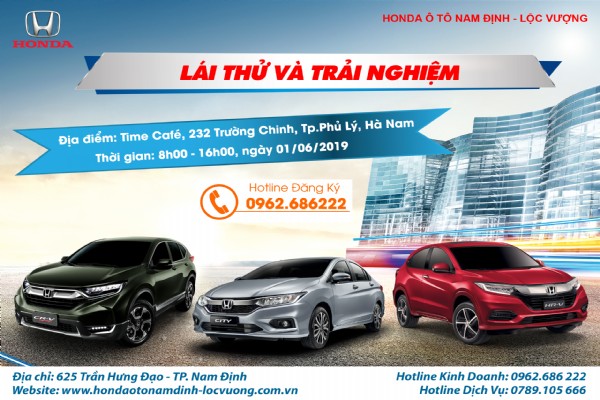 Chương trình Lái Thử Xe ngày 01/06/2019