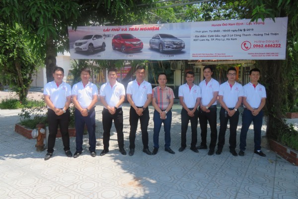 Những hình ảnh trong chương trình lái thử tại Phủ Lý - Hà Nam