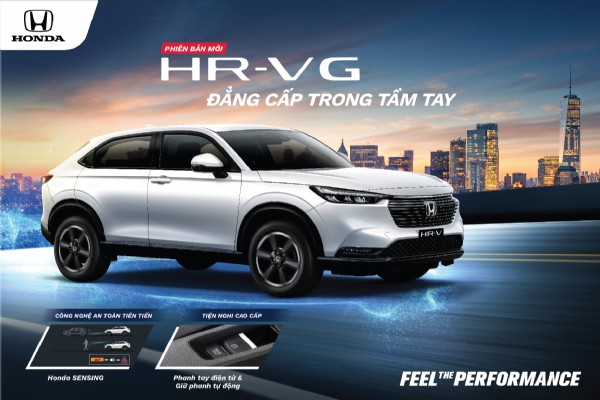 Honda Việt Nam ra mắt bổ sung Honda HR-V phiên bản G mới - Đẳng cấp trong tầm tay