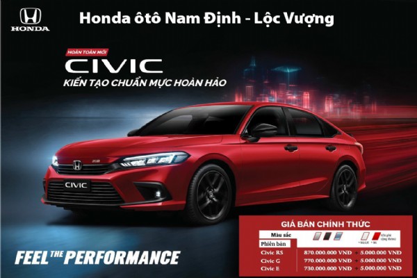 Honda Việt Nam giới thiệu Honda Civic thế hệ thứ 11 hoàn toàn mới - Kiến tạo chuẩn mực hoàn hảo