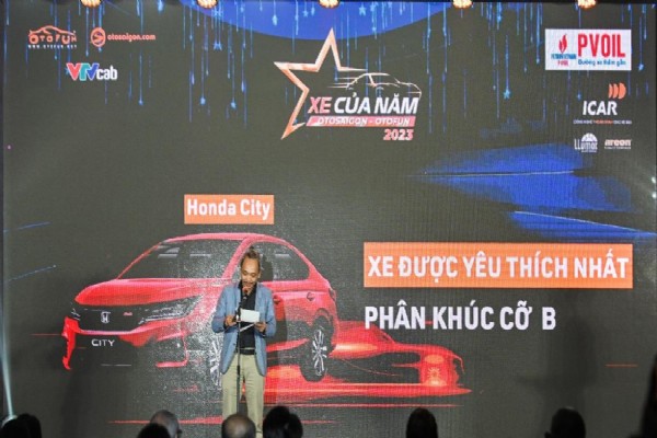 Honda City, Honda Civic và Honda HR-V vinh dự nhận Danh hiệu “Xe được yêu thích nhất” 2023