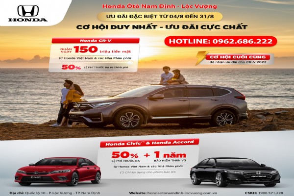 Cơ hội duy nhất nhận ưu đãi cực chất