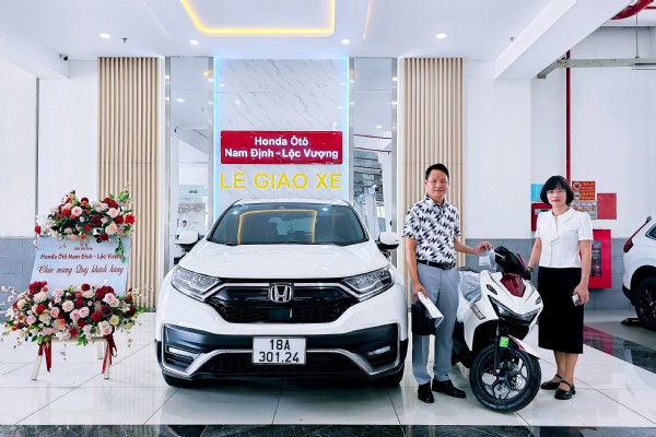 CHÚC MỪNG KHÁCH HÀNG MAY MẮN TRÚNG THƯỞNG XE HONDA AIR BLADE!