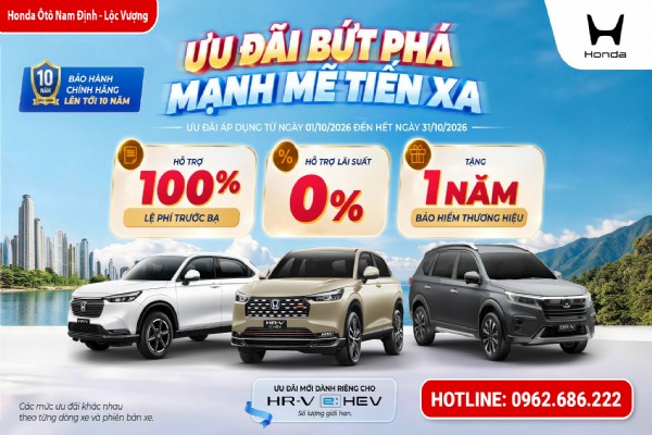 ƯU ĐÃI BỨT PHÁ - MẠNH MẼ TIẾN XA