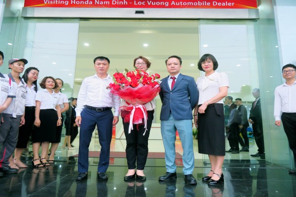 VINH DỰ ĐÓN TIẾP TỔNG GIÁM ĐỐC HONDA VIỆT NAM VỀ LÀM VIỆC TẠI ĐẠI LÝ NGÀY 14/04/2026